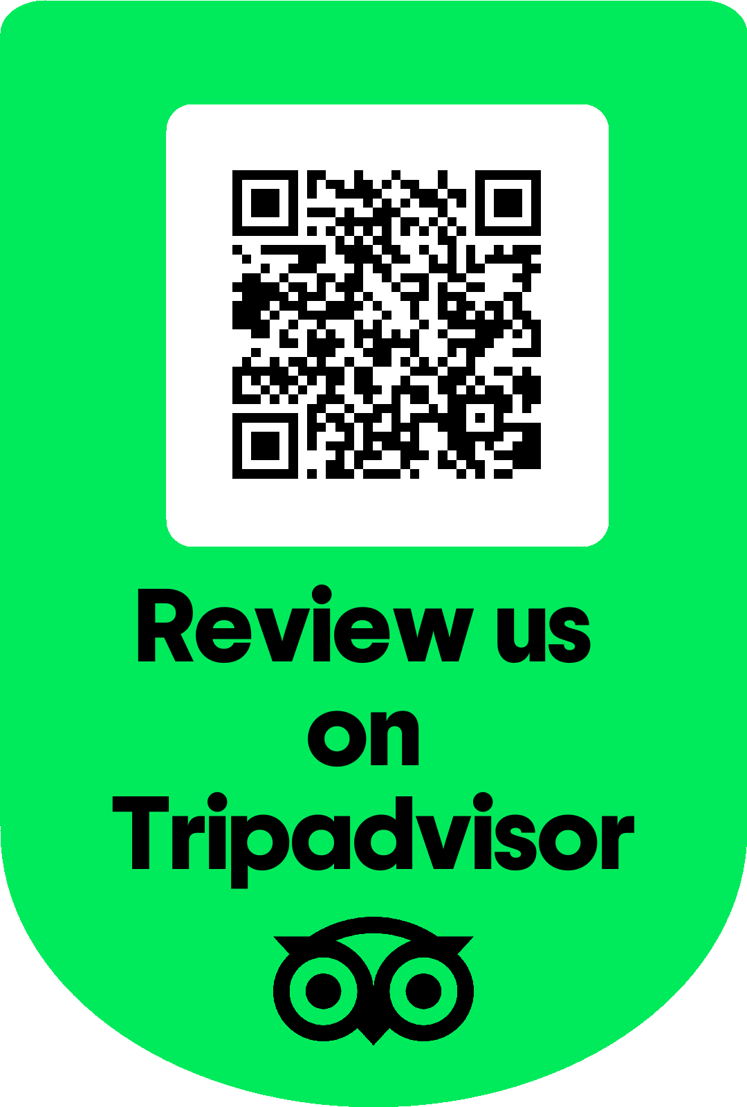 QR koda Review us on Tripadvisor